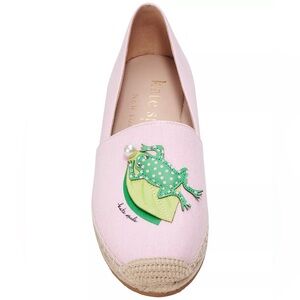 Kate Spade New York “Ribbit” Frog Espadrille Slip-On Flats Size 10B